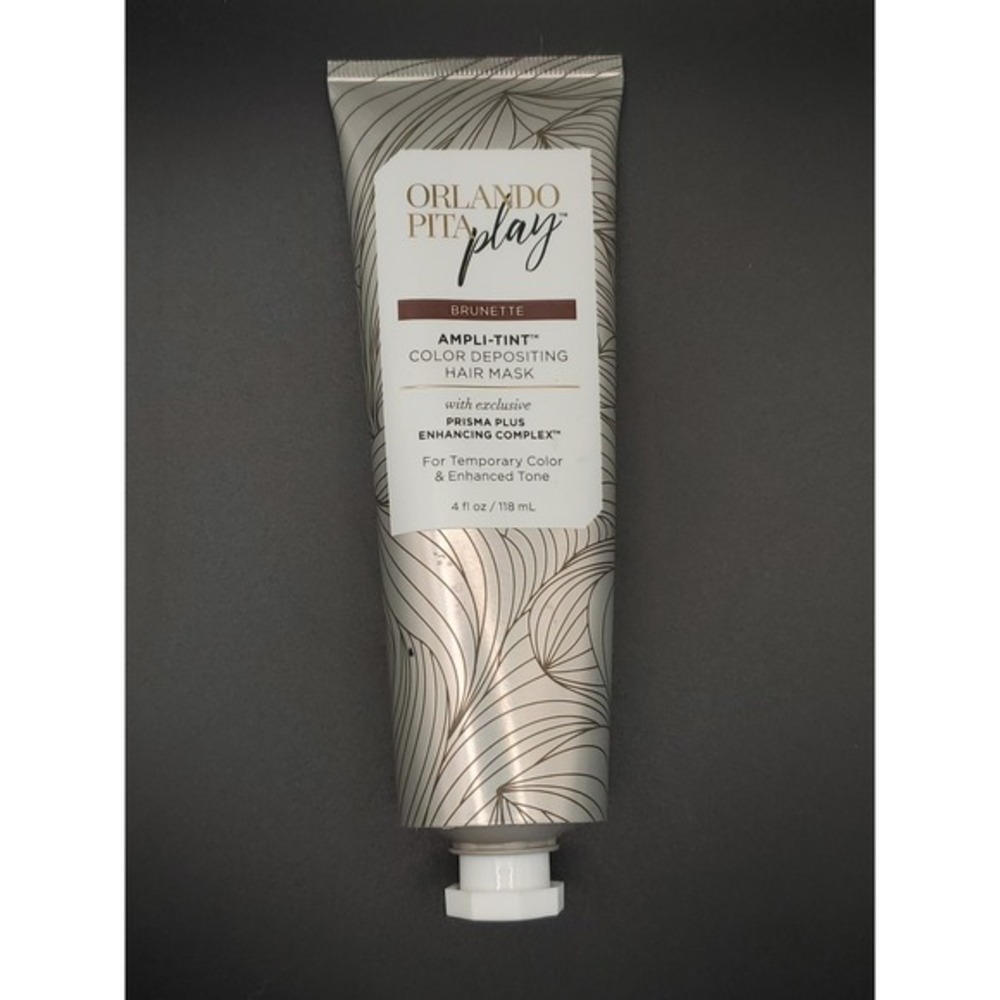 Orlando‎ Pita Play Brunette Ampli-Tint Color Depositing Hair Mask 4 Fl Oz